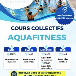 image :  GRILLE HORAIRE : INSCRIVEZ-VOUS ET BENEFICIEZ D'UNE SEMAINE GRATUITE !