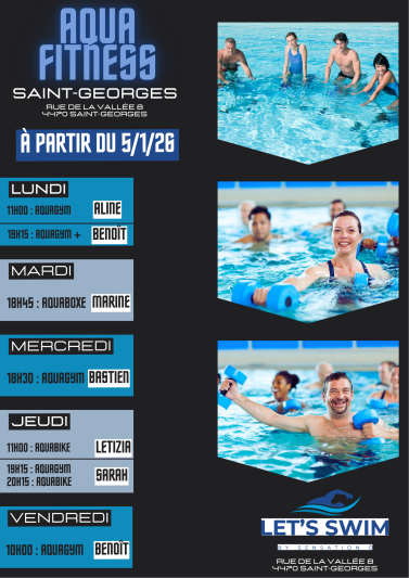 Let's Sport -   GRILLE HORAIRE pr&eacute;sentation