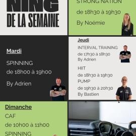 image : GRILLE HORAIRE : INSCRIVEZ-VOUS ET BENEFICIEZ D'UNE SEMAINE GRATUITE !